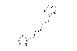 1H-tetrazol-5-ylmethoxy(2-thiazol-2-ylethylidene)amine