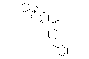 (4-benzylpiperazino)-(4-pyrrolidinosulfonylphenyl)methanone