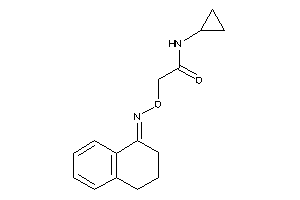 N-cyclopropyl-2-(tetralin-1-ylideneamino)oxy-acetamide
