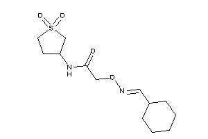 2-(cyclohexylmethyleneamino)oxy-N-(1,1-diketothiolan-3-yl)acetamide