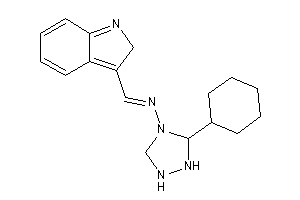 Image of (3-cyclohexyl-1,2,4-triazolidin-4-yl)-(2H-indol-3-ylmethylene)amine