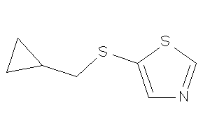 5-(cyclopropylmethylthio)thiazole