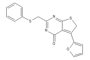 5-(2-furyl)-2-[(phenylthio)methyl]-6H-thieno[2,3-d]pyrimidin-4-one