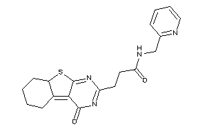 Image of 3-(4-keto-6,7,8,8a-tetrahydro-5H-benzothiopheno[2,3-d]pyrimidin-2-yl)-N-(2-pyridylmethyl)propionamide
