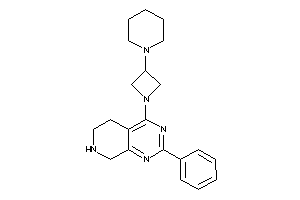 2-phenyl-4-(3-piperidinoazetidin-1-yl)-5,6,7,8-tetrahydropyrido[3,4-d]pyrimidine