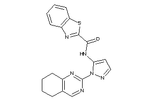 N-[2-(5,6,7,8-tetrahydroquinazolin-2-yl)pyrazol-3-yl]-1,3-benzothiazole-2-carboxamide