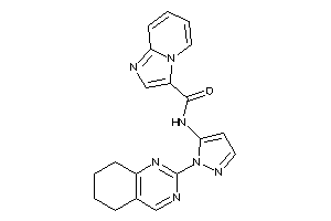 N-[2-(5,6,7,8-tetrahydroquinazolin-2-yl)pyrazol-3-yl]imidazo[1,2-a]pyridine-3-carboxamide