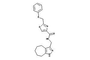 N-(1,4,5,6,7,8-hexahydrocyclohepta[c]pyrazol-3-ylmethyl)-2-(phenoxymethyl)oxazole-4-carboxamide