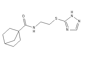 N-[2-(1H-1,2,4-triazol-5-ylthio)ethyl]norbornane-1-carboxamide