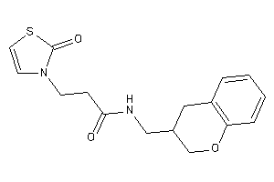 N-(chroman-3-ylmethyl)-3-(2-keto-4-thiazolin-3-yl)propionamide