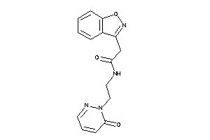 2-indoxazen-3-yl-N-[2-(6-ketopyridazin-1-yl)ethyl]acetamide