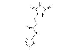 Image of 3-(2,5-diketoimidazolidin-4-yl)-N-(1H-pyrazol-3-yl)propionamide