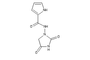 Image of N-(2,4-diketoimidazolidin-1-yl)-1H-pyrrole-2-carboxamide