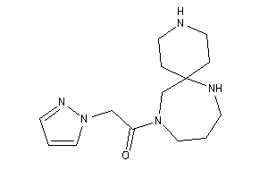 2-pyrazol-1-yl-1-(3,7,11-triazaspiro[5.6]dodecan-11-yl)ethanone