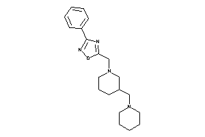 3-phenyl-5-[[3-(piperidinomethyl)piperidino]methyl]-1,2,4-oxadiazole