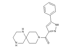 (5-phenyl-1H-pyrazol-3-yl)-(3,7,10-triazaspiro[5.5]undecan-3-yl)methanone