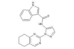 N-[2-(5,6,7,8-tetrahydroquinazolin-2-yl)pyrazol-3-yl]-1H-indole-3-carboxamide