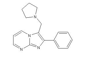 2-phenyl-3-(pyrrolidinomethyl)imidazo[1,2-a]pyrimidine