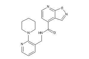 N-[(2-piperidino-3-pyridyl)methyl]isoxazolo[5,4-b]pyridine-4-carboxamide