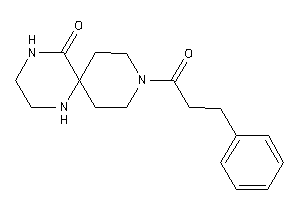 Image of 3-hydrocinnamoyl-3,8,11-triazaspiro[5.5]undecan-7-one