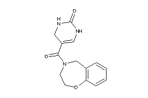 5-(3,5-dihydro-2H-1,4-benzoxazepine-4-carbonyl)-3,4-dihydro-1H-pyrimidin-2-one