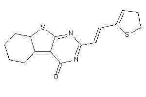Image of 2-[2-(2,3-dihydrothiophen-5-yl)vinyl]-6,7,8,8a-tetrahydro-5H-benzothiopheno[2,3-d]pyrimidin-4-one