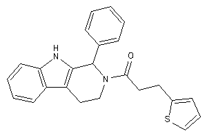 1-(1-phenyl-1,3,4,9-tetrahydro-$b-carbolin-2-yl)-3-(2-thienyl)propan-1-one