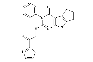 [[2-keto-2-(3H-pyrrol-2-yl)ethyl]thio]-phenyl-BLAHone