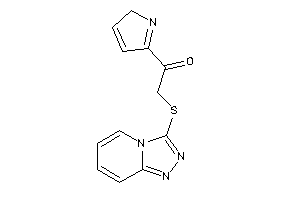 Image of 1-(2H-pyrrol-5-yl)-2-([1,2,4]triazolo[4,3-a]pyridin-3-ylthio)ethanone