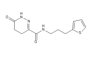 6-keto-N-[3-(2-thienyl)propyl]-4,5-dihydro-1H-pyridazine-3-carboxamide