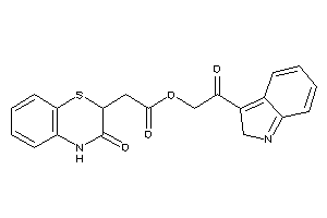 2-(3-keto-4H-1,4-benzothiazin-2-yl)acetic Acid [2-(2H-indol-3-yl)-2-keto-ethyl] Ester