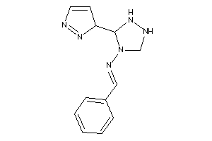 Benzal-[3-(3H-pyrazol-3-yl)-1,2,4-triazolidin-4-yl]amine