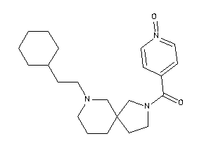 Image of [7-(2-cyclohexylethyl)-3,7-diazaspiro[4.5]decan-3-yl]-(1-keto-4-pyridyl)methanone