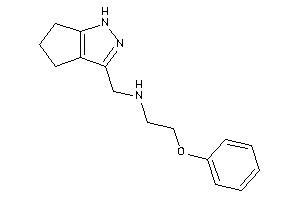 2-phenoxyethyl(1,4,5,6-tetrahydrocyclopenta[c]pyrazol-3-ylmethyl)amine