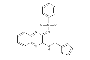 N-[3-(2-furfurylamino)-3H-quinoxalin-2-ylidene]benzenesulfonamide