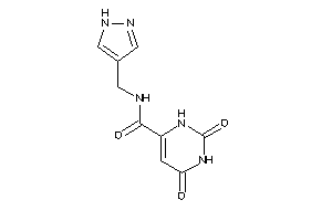 2,4-diketo-N-(1H-pyrazol-4-ylmethyl)-1H-pyrimidine-6-carboxamide