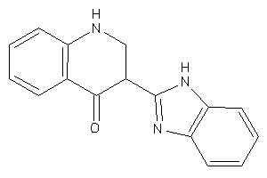 3-(1H-benzimidazol-2-yl)-2,3-dihydro-1H-quinolin-4-one