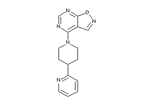 4-[4-(2-pyridyl)piperidino]isoxazolo[5,4-d]pyrimidine