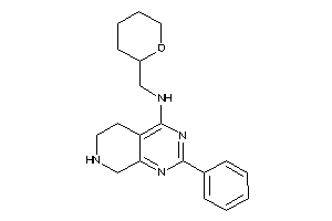 (2-phenyl-5,6,7,8-tetrahydropyrido[3,4-d]pyrimidin-4-yl)-(tetrahydropyran-2-ylmethyl)amine