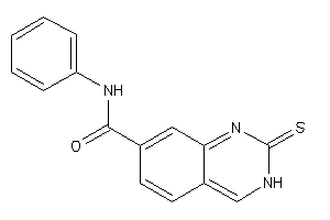 N-phenyl-2-thioxo-3H-quinazoline-7-carboxamide