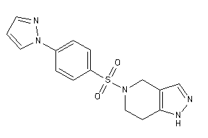 5-(4-pyrazol-1-ylphenyl)sulfonyl-1,4,6,7-tetrahydropyrazolo[4,3-c]pyridine