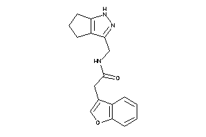 2-(benzofuran-3-yl)-N-(1,4,5,6-tetrahydrocyclopenta[c]pyrazol-3-ylmethyl)acetamide