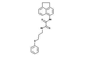 N'-acenaphthen-5-yl-N-(3-phenoxypropyl)oxamide