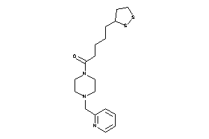 5-(dithiolan-3-yl)-1-[4-(2-pyridylmethyl)piperazino]pentan-1-one