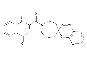 2-(spiro[azepane-4,2'-chromene]-1-carbonyl)-4-quinolone