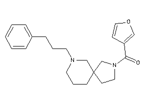 3-furyl-[7-(3-phenylpropyl)-3,7-diazaspiro[4.5]decan-3-yl]methanone
