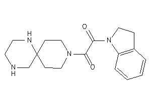 1-indolin-1-yl-2-(3,7,10-triazaspiro[5.5]undecan-3-yl)ethane-1,2-dione