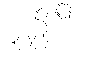 2-[[1-(3-pyridyl)pyrrol-2-yl]methyl]-2,5,9-triazaspiro[5.5]undecane