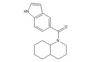 3,4,4a,5,6,7,8,8a-octahydro-2H-quinolin-1-yl(1H-indol-5-yl)methanone