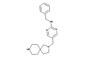 Benzyl-[5-(2,8-diazaspiro[4.5]decan-2-ylmethyl)pyrimidin-2-yl]amine